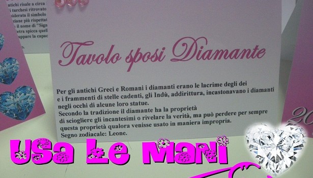 matrimonio tema pietre preziose