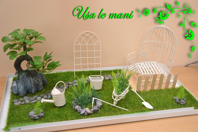 miniature garden con SOCKER IKEA