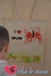 Tutorial festa della mamma: borsa per la spesa fai da te