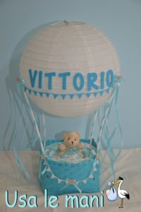 Hot Air Balloon Diaper Cake Tutorial