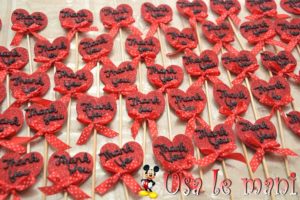 Mickey mouse party DIY segnaposto