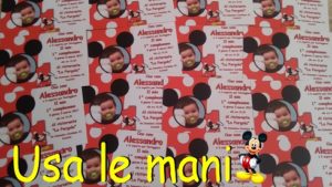 inviti festa di topolino 