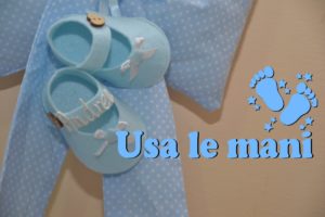 Come realizzare un fiocco nascita di stoffa