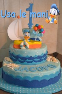 donald duck cake