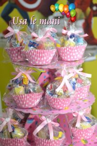 muffin di caramelle