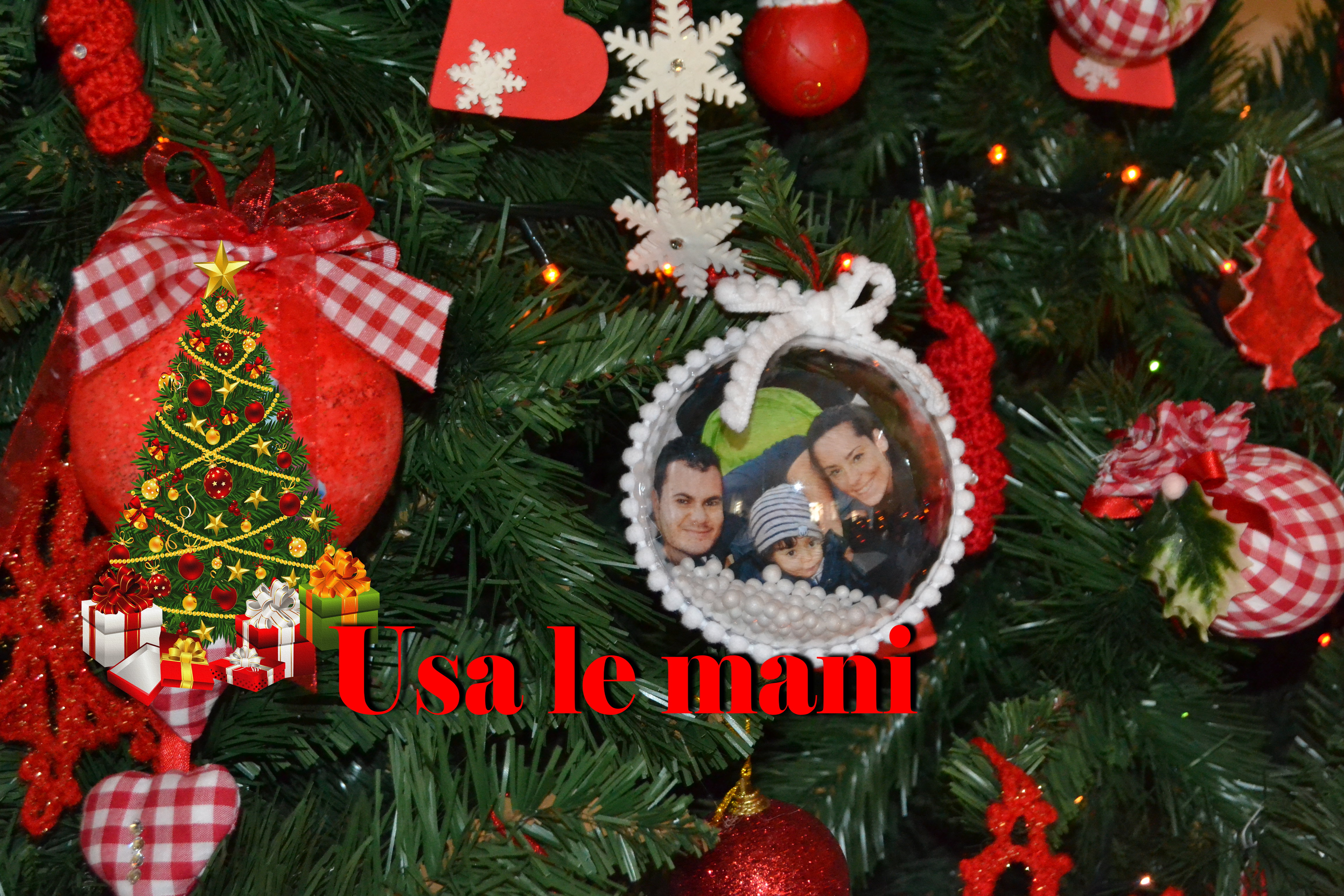 Idee Regali Di Natale Fai Da Te.Natale Fai Da Te Sfere Di Plexiglass Con Foto Usa Le Mani