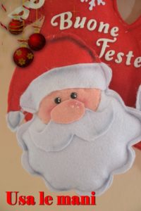 babbo natale pannolenci