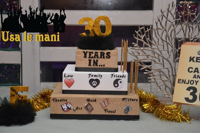 Idee festa di compleanno 30 anni. Gold party. - Usa le mani