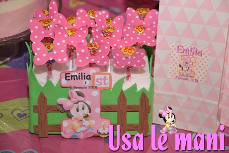 Idee Fai Da Te Primo Compleanno Tema Minnie Usa Le Mani