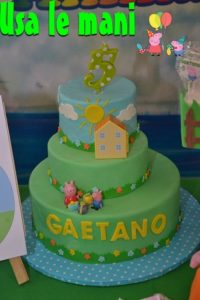 torta tema peppa pig