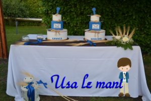 torta scenografica prima comunione