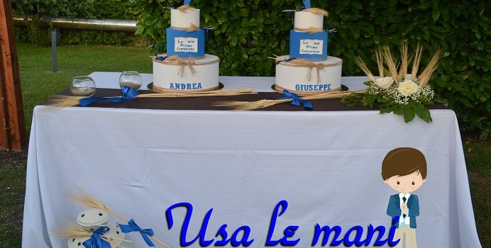 torta scenografica prima comunione