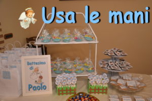 sweet table Battesimo