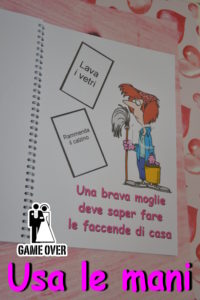 giochi per addio al nubilato polaroid