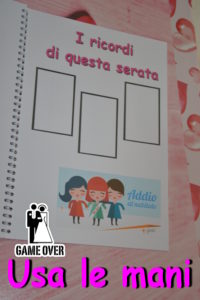 giochi per addio al nubilato polaroid