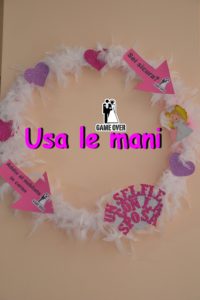 cornice per photobooth addio al nubilato