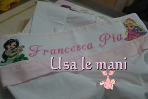 lenzuolino principesse punto croce