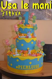 torta primo compleanno bimbo