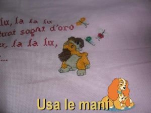 disney blanket cross stitch