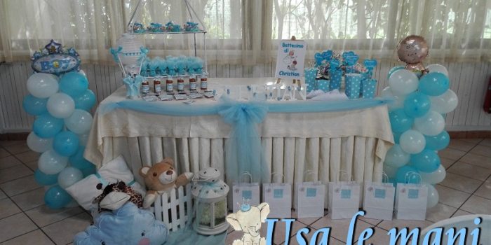 Idee Sweet Table Per Un Battesimo Usa Le Mani