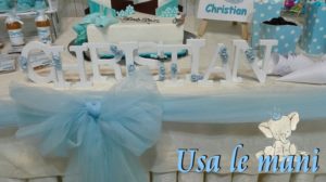 Idee Sweet Table Per Un Battesimo Usa Le Mani