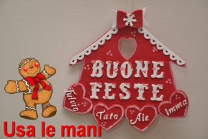 Casetta fuori porta di Natale