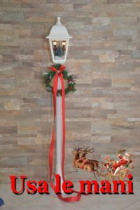 DIY Christmas street lamp