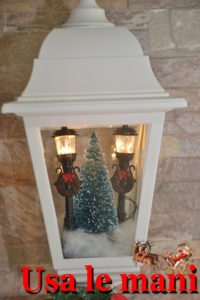 DIY Christmas street lamp