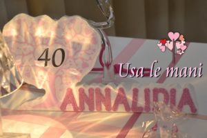 sweet table compleanno 40