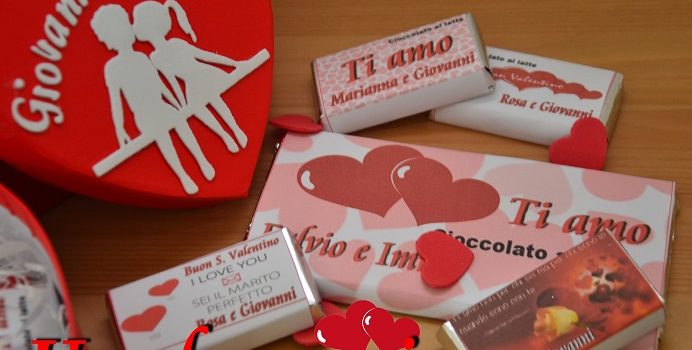 San Valentino fai da te: scatola e cioccolato personalizzato - Usa le mani