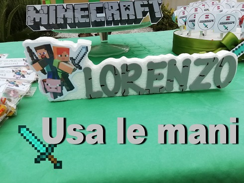 minecraft party decorations