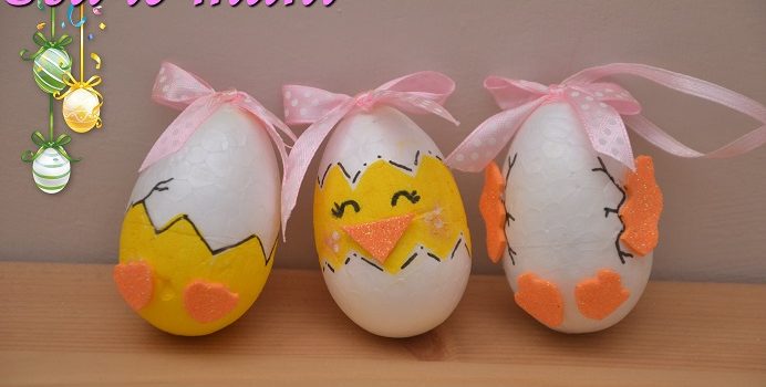 Pasqua fai da te: 3 modi per decorare le uova di polistirolo - Usa