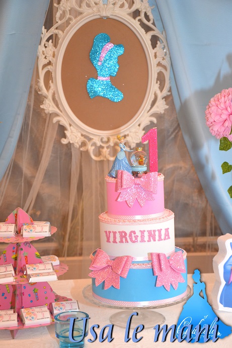 primo compleanno tema cenerentola