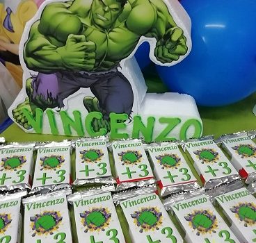 compleanno tema hulk