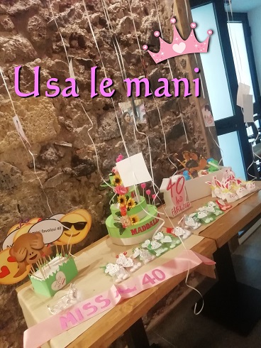 sweet table 40 compleanno