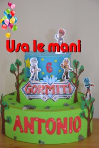 Torta tema gormiti