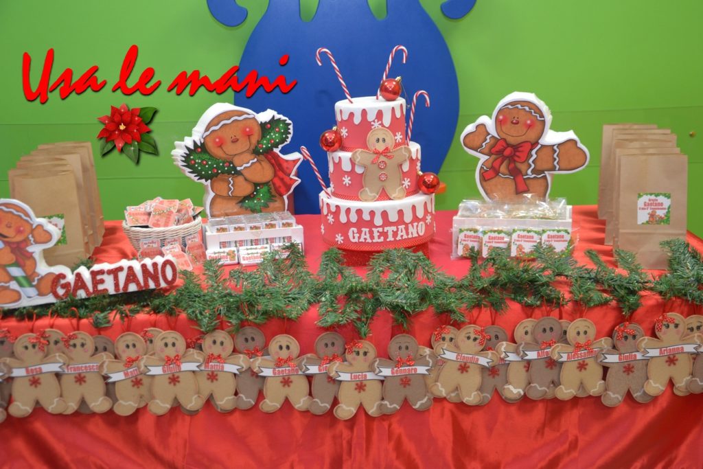 sweet table tema natale